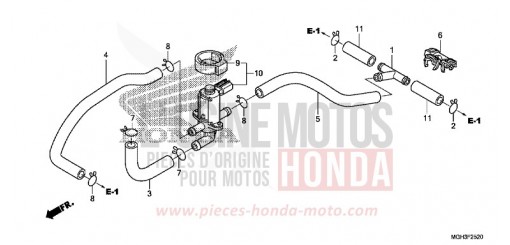 AIR INJECTION CONTROL VALVE VFR1200XDC de 2012